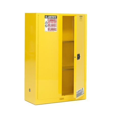 Sicherheitsschrank ENCLOSE, FM-klassifiziert, 1651 x 1092 x 457 mm, gelb