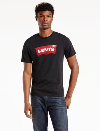 Levi's Graphic Setin Neck Graphic H21 - Black - XL