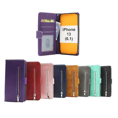 Zipper Standcase Wallet iPhone 13 (6.1)