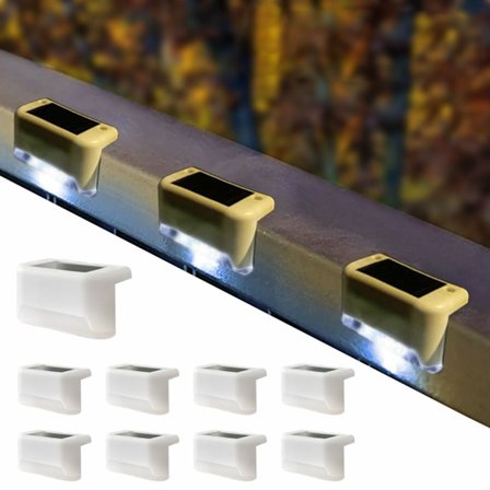 Professionel solcelle udendørsbelysning trådløs (8 stk.)