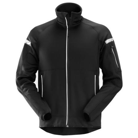 Snickers Workwear 8004 AllroundWork Fleecejakke sort Sort, Tøj