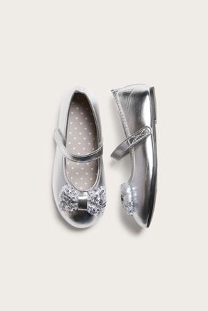 Ballerinaskor | Silver | Barn | Kappahl
