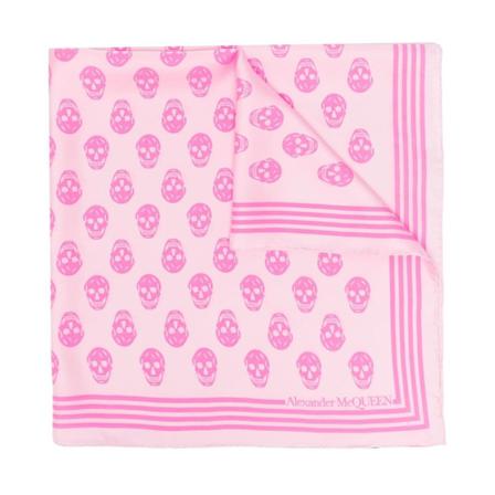 Alexander McQueen, Scarf Roze, Dames, Maat:ONE Size,print