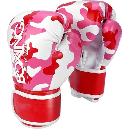 Boxningshandskar för barn Taekwondo Muay Thai Tränings Sandsäck - Sandsäcksboxning Röd