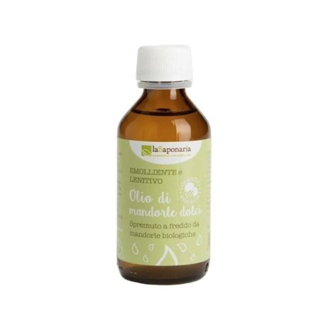 LA SAPONARIA Olio di mandorle dolci bio 100ml - Olio Corpo