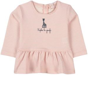 Sophie La Girafe Light pink Striped T-Shirt 9 Months - Tops - 9 months - Pink - Junge