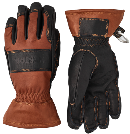 Hestra Fält Guide Glove 5-finger Brun & svart