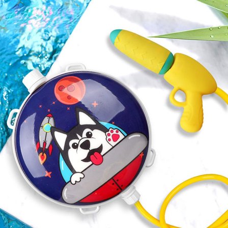 Barns vattenpistol ryggsäck 1600ml Husky ryggsäck