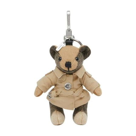 Burberry, Keyrings Beige, Dames, Maat:ONE Size