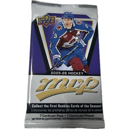 Upper Deck mvp NHL 2025-26 Booster