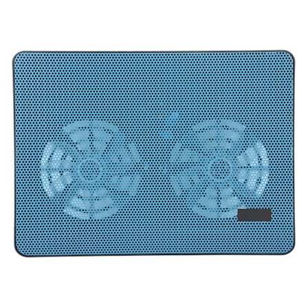 Laptop Kølepude Laptop Køler Dobbelt Blæser Lav Støj 1,5 mm Huldiameter Laptop Spiltilbehør til Indenfor 17 Tommer