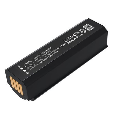 Batteri til mikrofon til SHURE ADX2, ADX2 håndholdt trådløs mikrofonsender osv.