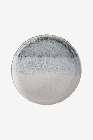 Denby - Serveringsfad Accent Studio Grey diameter 23 cm - Grå - Serverings- & salatskåle - Fra Homeroom