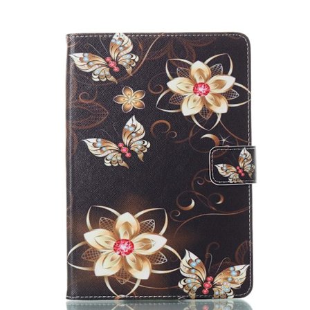 Läderfodral med ställ vacker motiv, iPad Mini 4