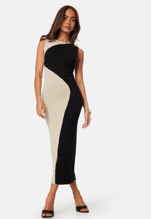 BUBBLEROOM Sleeveless Color Block Dress Klær