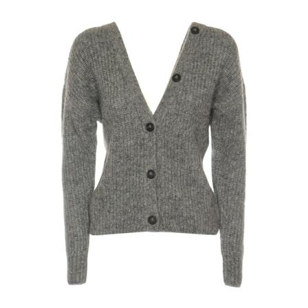 Alanui V-neck Strik Grå, Dame Striktrøjer