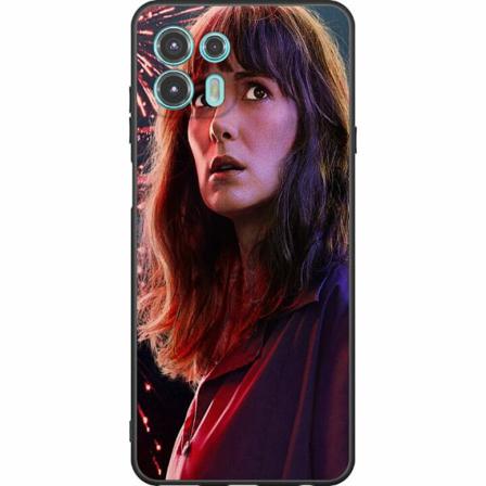 Motorola Edge 20 Lite Svart Skal Stranger Things - Joyce Byers