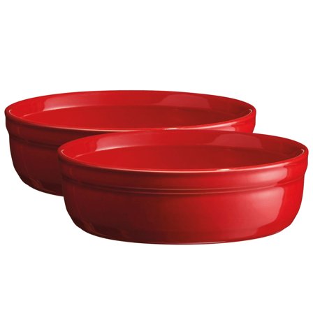 Emile henry Crème brûlée forme, rød, 2 stk. | KitchenOne