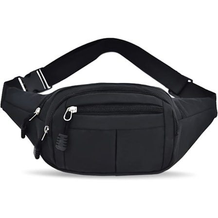 Vyölaukku miehille ja naisille, vyölaukku useilla taskuilla, säädettäv