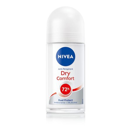 NIVEA Deodorant Dry Comfort Roll-on 50 ml, Parfumer & Dufte, Deodorant, Til Hende