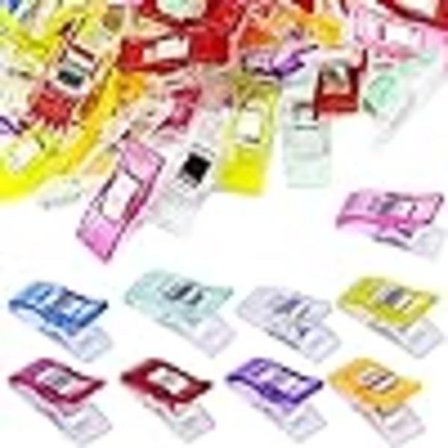 Syklips til stof Quilting Clips Wonder Clips Stofklips Plastik (30 STK)