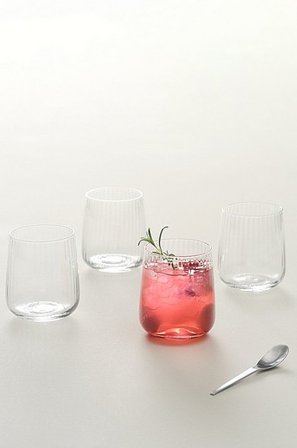 Jotex - Glas Niedrig, 4 St. Transparent - MAXIM - Kaufe Gläser bei Jotex