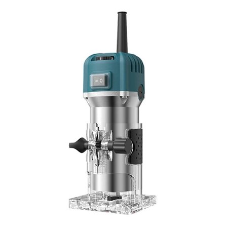 Kompakt træfræserværktøj 800W håndholdt palmfræser med 30000RPM 6 variable hastigheder elektrisk trimmer træfræser håndtrimmerværktøj skæring 