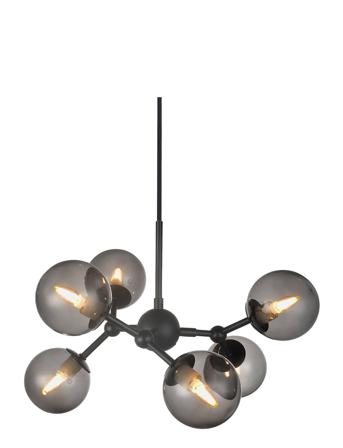 Atom Home Lighting Lamps Ceiling Lamps Pendant Lamps Svart Halo Design