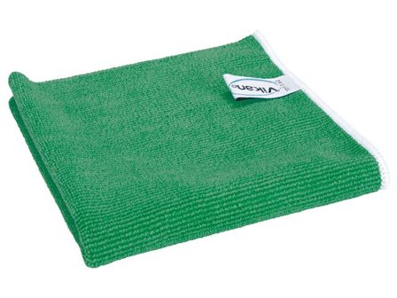 VIKAN Microfiberduk Original 32x32cm grön 5/fp - Lyreco - Städ och hygien - Städdukar och diskdukar - Städdukar - Mikro