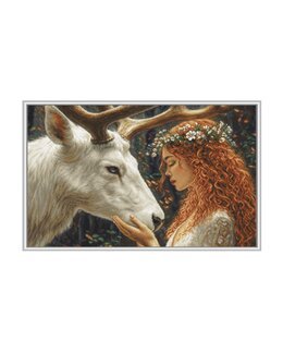 Stickpackung Bild Der sanfte Geist des Waldes - Luca-S