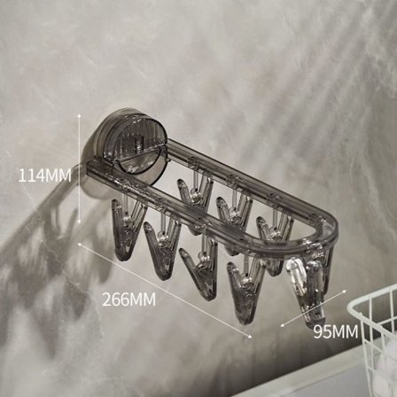 Multi Hengende Oppbevaring Henger Garderobe Oppbevaring Organizer GRÅ