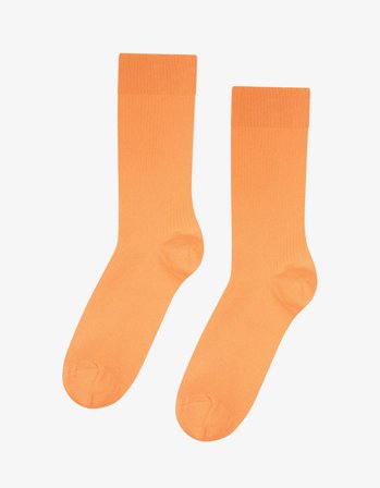 Women Classic Organic Sock - Sandstone Orange - One Size