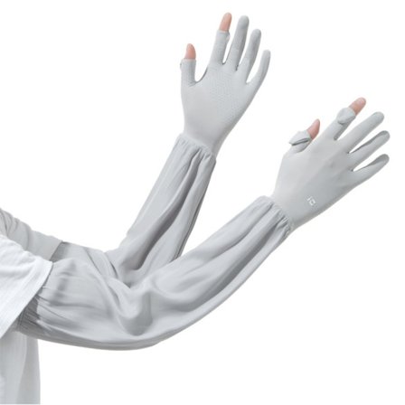 Ice Silk Sleeve Solskyddsärmar GRÅ