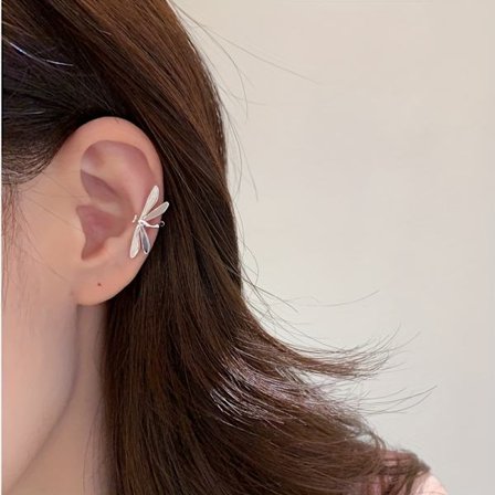 Ørepynt med ørekrok uten hull, stilig øreklatrer for kvinner, øretilbehør