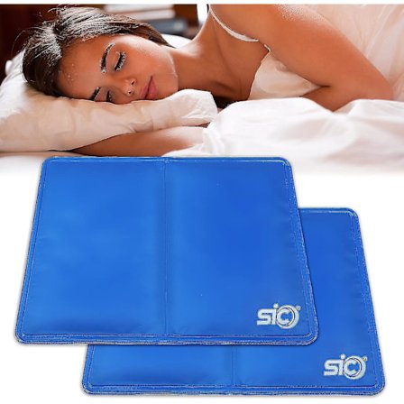 2 Pak Gel Kølepude | Kølende Gel Pudeindsats Absorberer Og Afleder Varme | Kølende Puder Til Nattesved & Kølende Pude Forbedrer Søvnkvaliteten