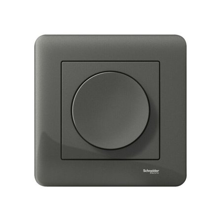 Schneider Electric Exxact LED 4-400 W Dimmer universal, 4-400 W Svart, Strömbrytare & vägguttag