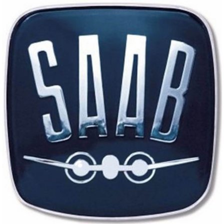 Saab dekal, tillgänglig i 3 storlekar