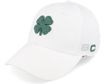 Iron X Jade White W 3d Jade Clover Flexfit - Black Clover