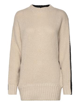 Onlamanda Zl L/S Block Pullover Cc Knt Beige ONLY