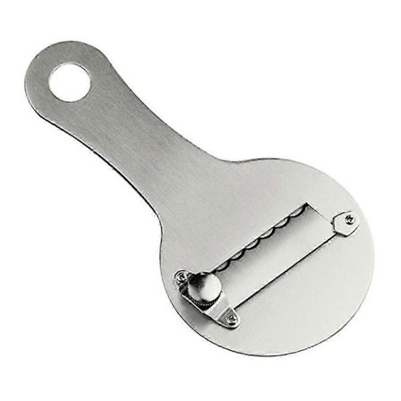 Tryffelhyvel Rostfritt Stål Choklad Osthyvel med Slätt Blad Kökstillbehör