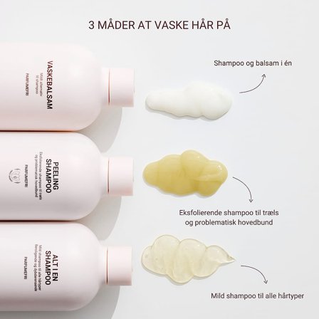 Pudderdåserne Peeling Shampoo 500 ml, Hår, Shampoo, Skælshampoo