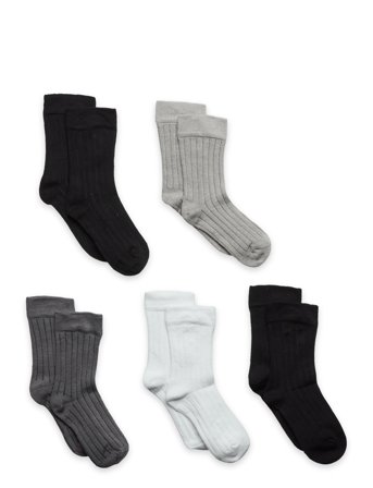 Minymo | Ankle Sock - Rib (5-Pack) | 15 8