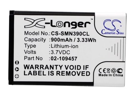 Batteri til trådløs telefon til Swisstone BBM 320, BBM 320C, BBM 620