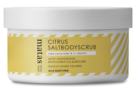 3 for 2 - Matas Striber Citrus Saltbodyscrub 250 g, Skincare, Kropspleje, Scrub