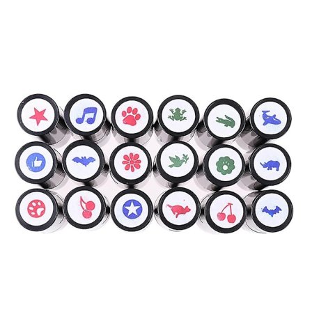 1x Golfbold Stempel Forskellige Mønstre Hurtigtørrende Holdbar Langtidsholdbar til Golf-WELLNGS