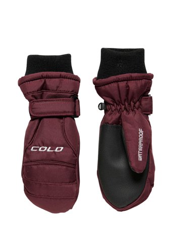 Force Mitten Jr. Burgundy COLD