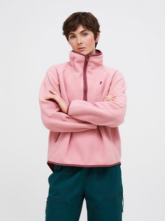 NatureRush Pile Half Zip Women