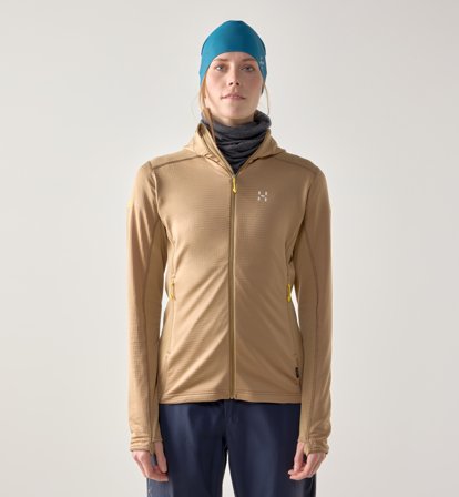 Haglöfs L.I.M Mid Multi II Hood Women Oak Brown - Dame - M