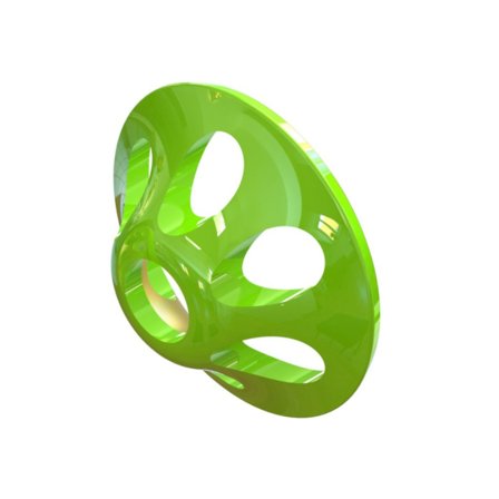 Pro Ultra Sonic Discs M (9mm) - Chartreuse
