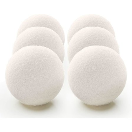 Tørretumblerbolde, uldbolde til vask, genanvendelige tørretumblerbolde 6 stk-7cm 6 stk-7cm